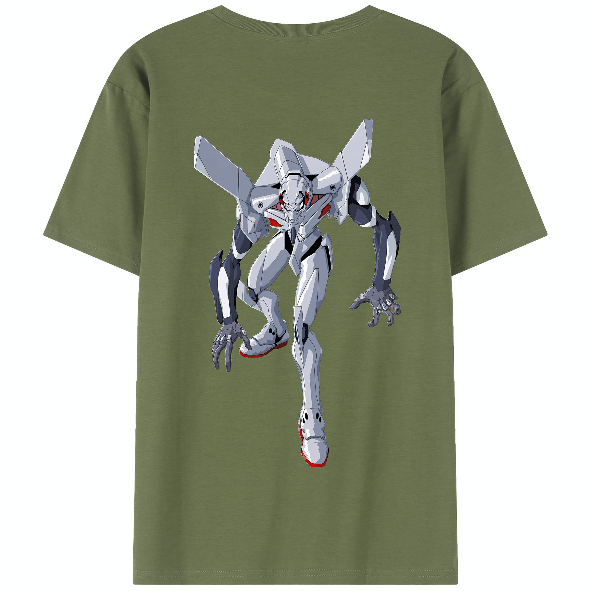 （画像用） EVA 新世紀エヴァンゲリオン 綿100％半袖Tシャツ（背面プリント）